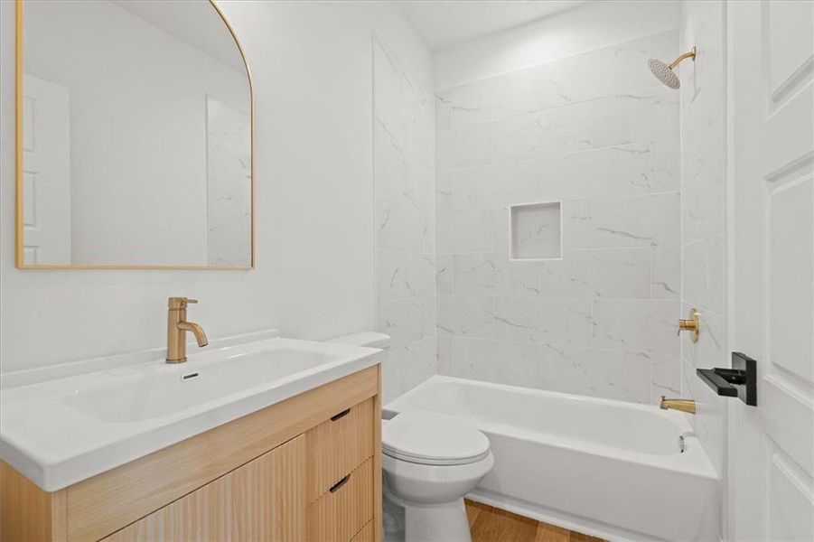 Furnished interior view inside a new home in , Carrollton (Image 41).