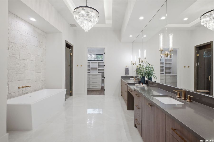 Furnished interior view inside a new home in , San Antonio (Image 6).