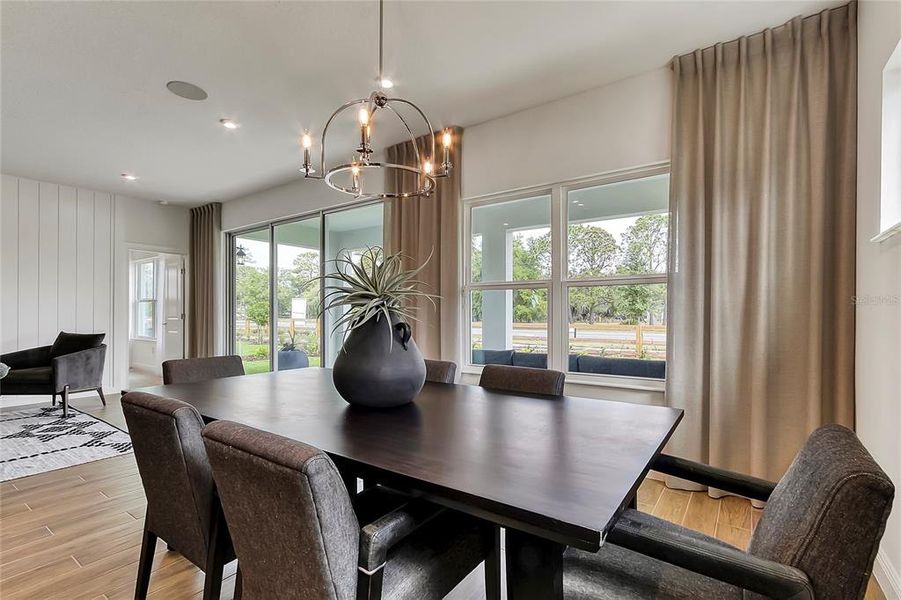 Furnished interior view inside a new home in Prairie Oaks, St. Cloud (Image 6).