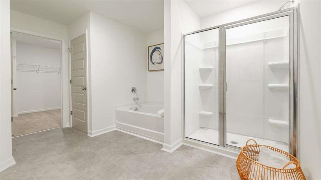 Furnished interior view inside a new home in Harvest Park, Decatur (Image 27).