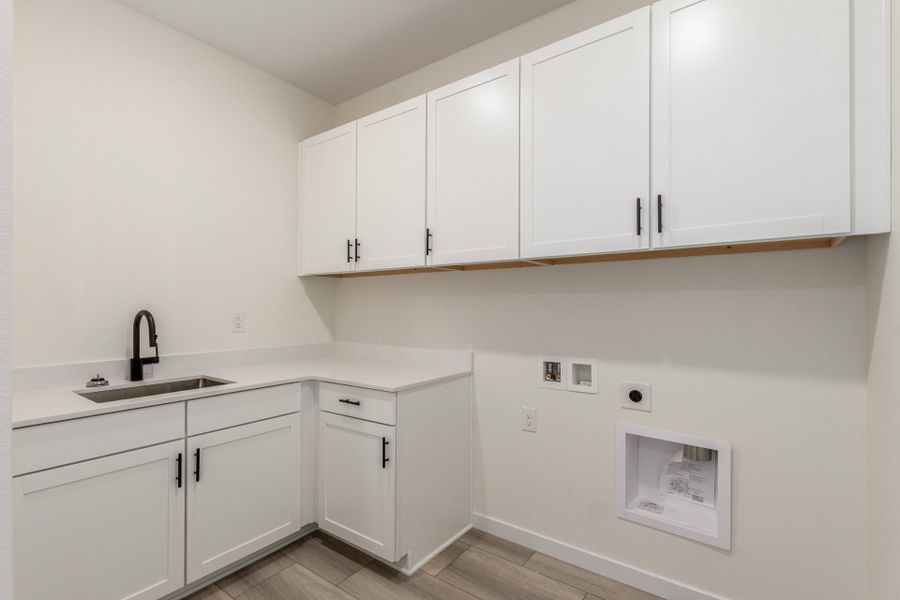 Furnished interior view inside a new home in Westerly, Erie (Image 13). Furnished interior view inside a new home in Westerly, Erie (Image 13).