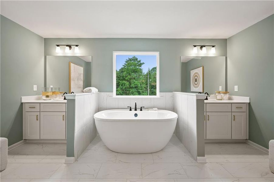 Furnished interior view inside a new home in Everson, Snellville (Image 38).