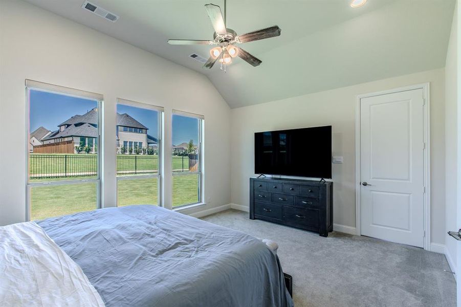 Furnished interior view inside a new home in , Midlothian (Image 17). Furnished interior view inside a new home in , Midlothian (Image 17).