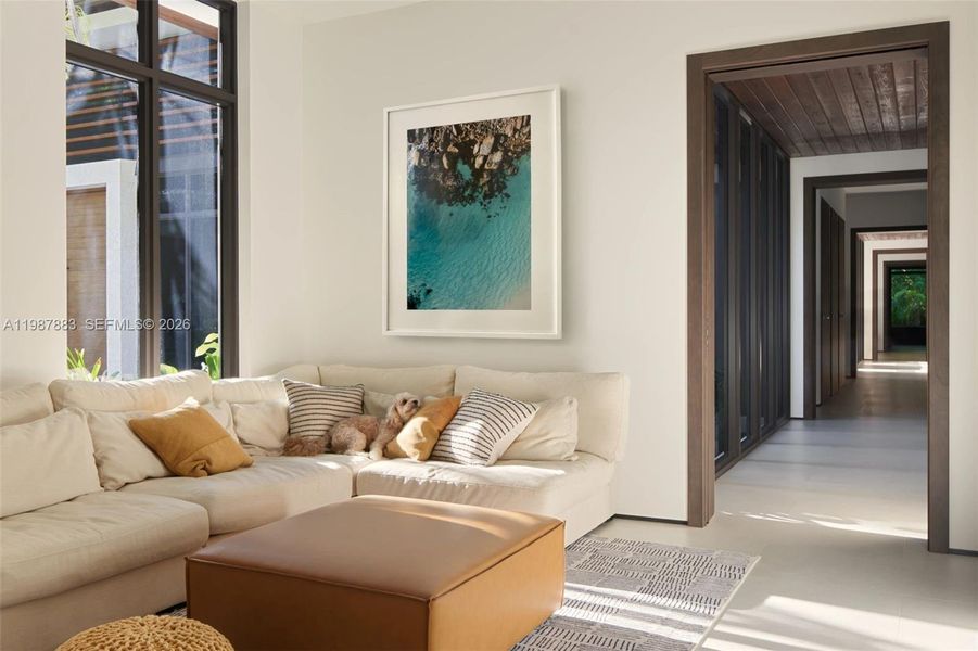 Furnished interior view inside a new home in , Pinecrest (Image 8).