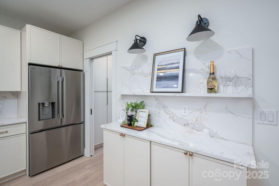 Furnished interior view inside a new home in , Hickory (Image 40).