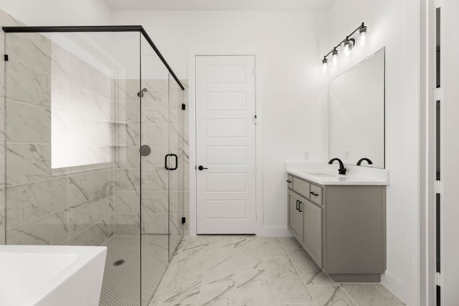 Furnished interior view inside a new home in West Crossing, Anna (Image 10).