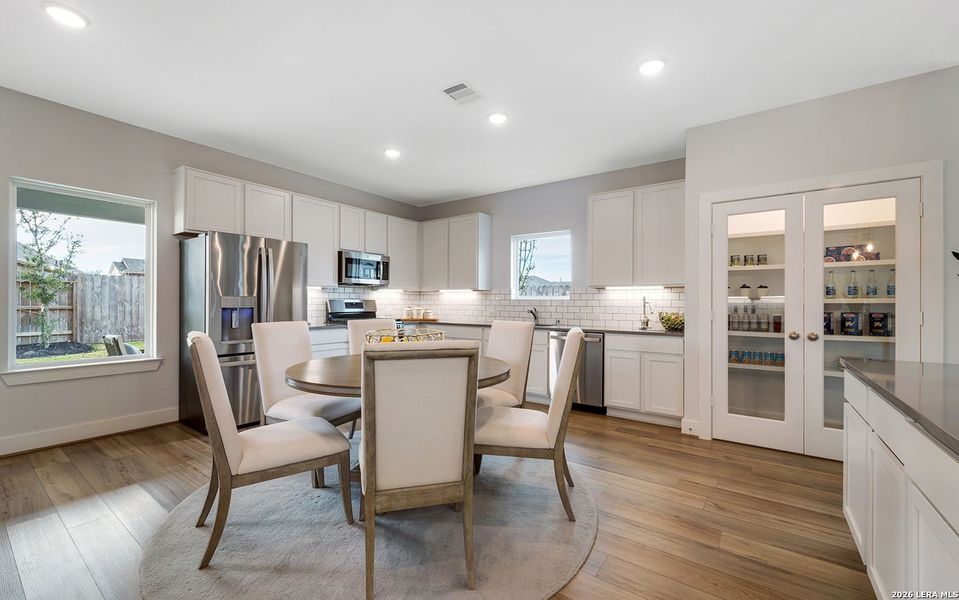Furnished interior view inside a new home in Laurel Vistas, San Antonio (Image 14).