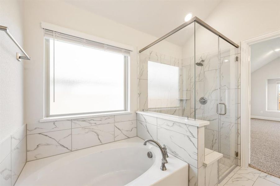 Furnished interior view inside a new home in Waterscape Classic 60s, Royse City (Image 7).