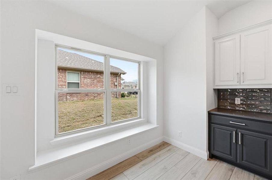 Furnished interior view inside a new home in Trail Creek, Cleburne (Image 6). Furnished interior view inside a new home in Trail Creek, Cleburne (Image 6).