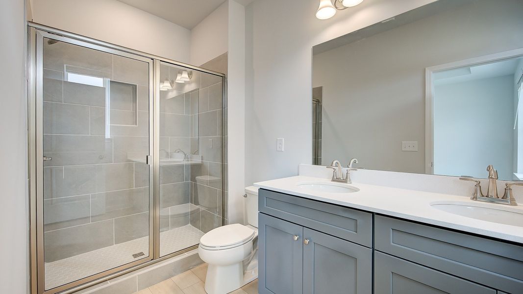 Representative furnished interior of a home built from the Lana by DRB Homes in Daybreak, Newnan (Image 8).