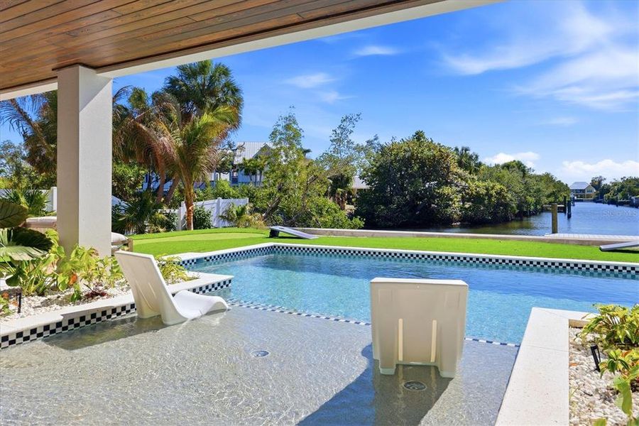 Exterior details and patio area of a home in , Anna Maria (Image 42).