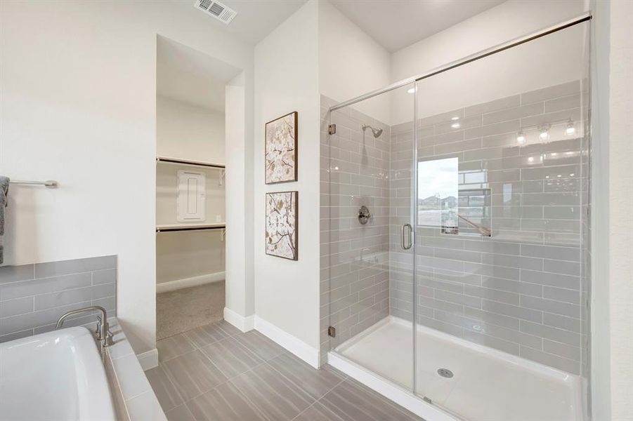 Furnished interior view inside a new home in Talia – Garden Series, Mesquite (Image 19).
