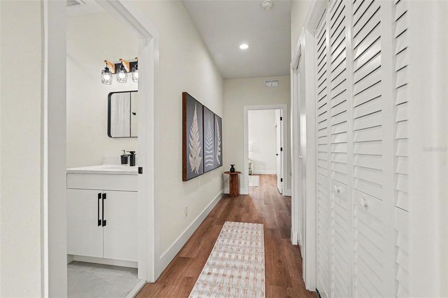 Furnished interior view inside a new home in , Tampa (Image 5). Furnished interior view inside a new home in , Tampa (Image 5).