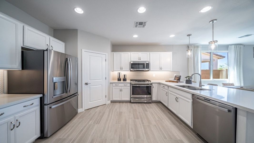 Furnished interior view inside a new home in Allen Ranches, Litchfield Park (Image 5).