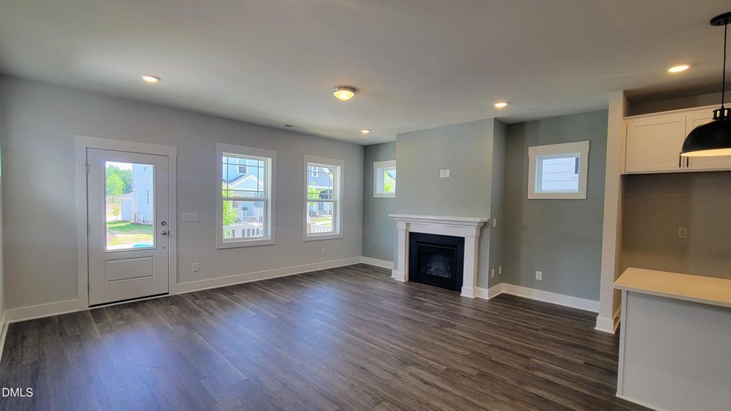 Living Room - Fireplace - Accent Wall!