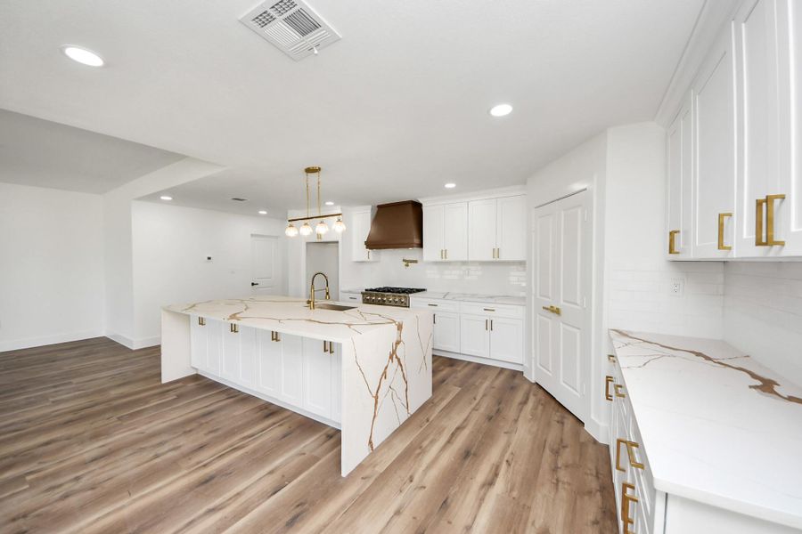 plenty of cabinets space and counter tops