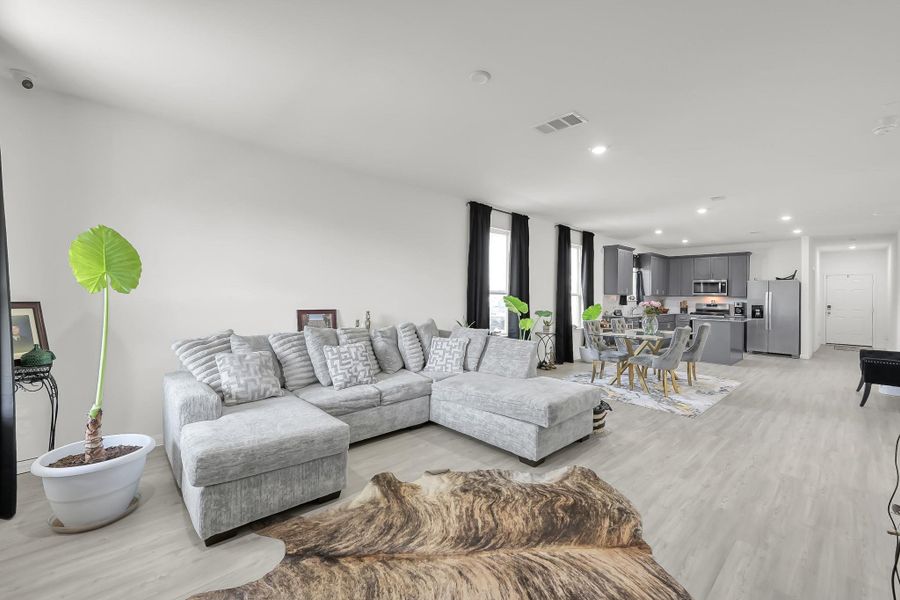 Furnished interior view inside a new home in , Hockley (Image 9).