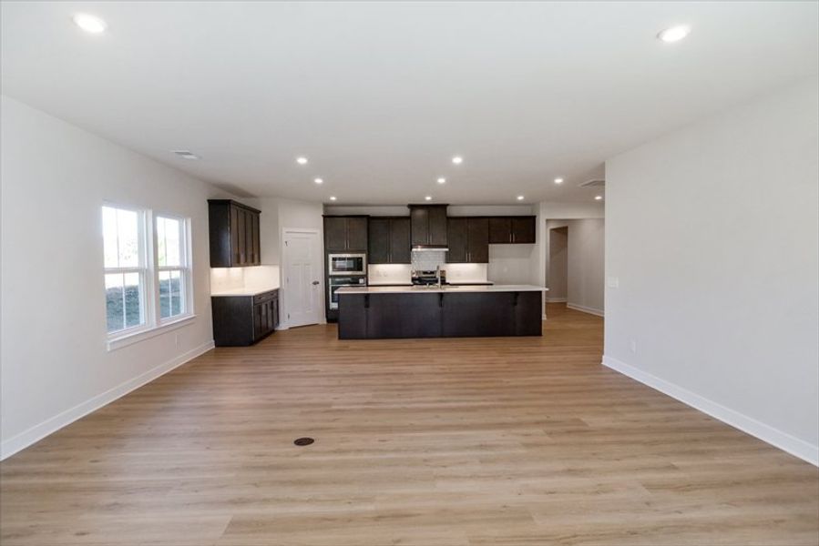 Furnished interior view inside a new home in Canterbrook Farms Ranches, Fountain Inn (Image 9). Furnished interior view inside a new home in Canterbrook Farms Ranches, Fountain Inn (Image 9).