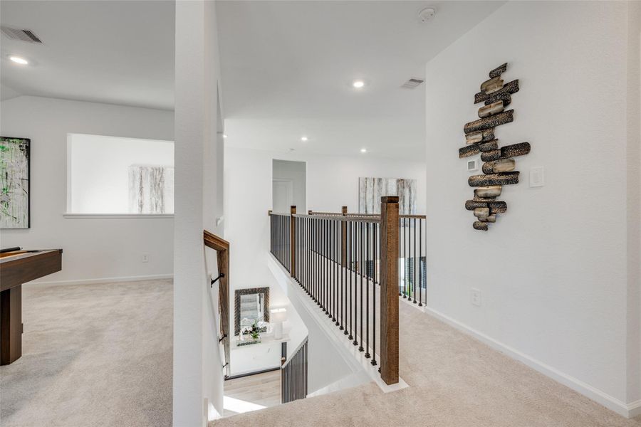 Furnished interior view inside a new home in Anniston, Katy (Image 37).