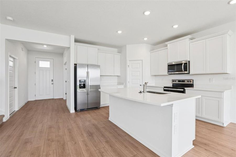 Furnished interior view inside a new home in , Lakeland (Image 3).
