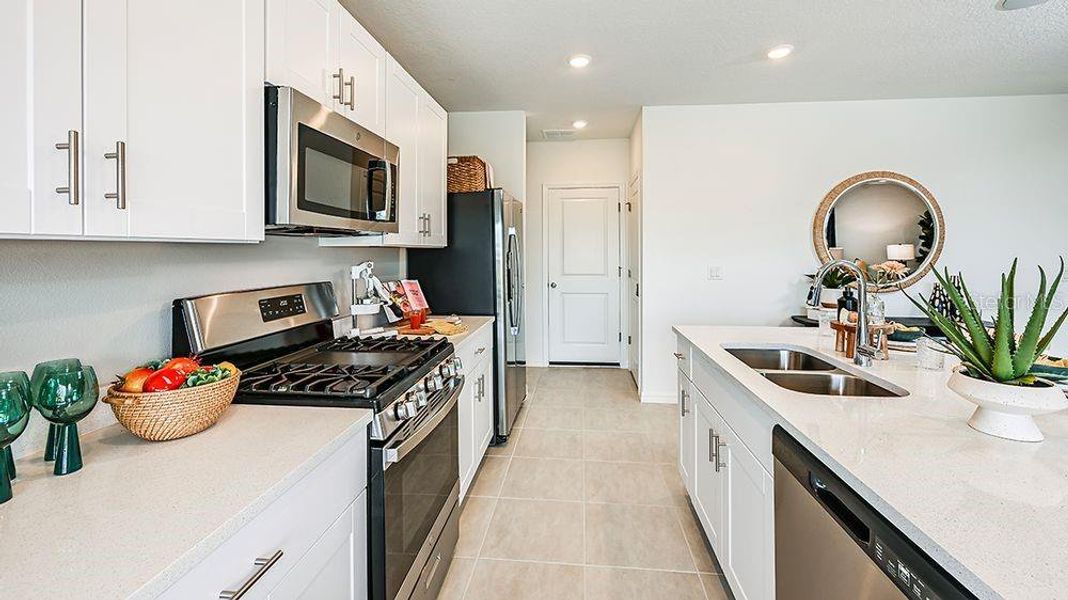 Furnished interior view inside a new home in Waterstone, Groveland (Image 8).