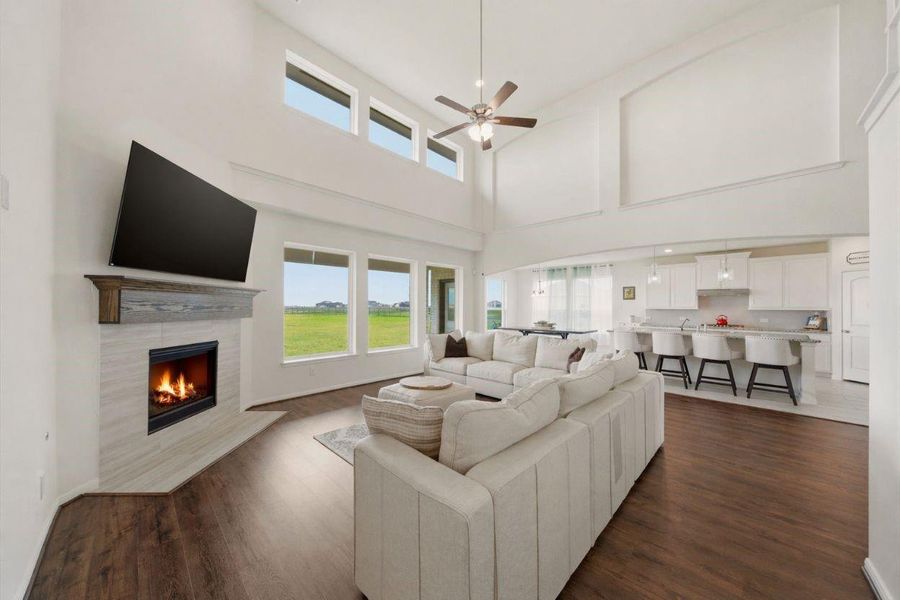 Furnished interior view inside a new home in , Waller (Image 6).