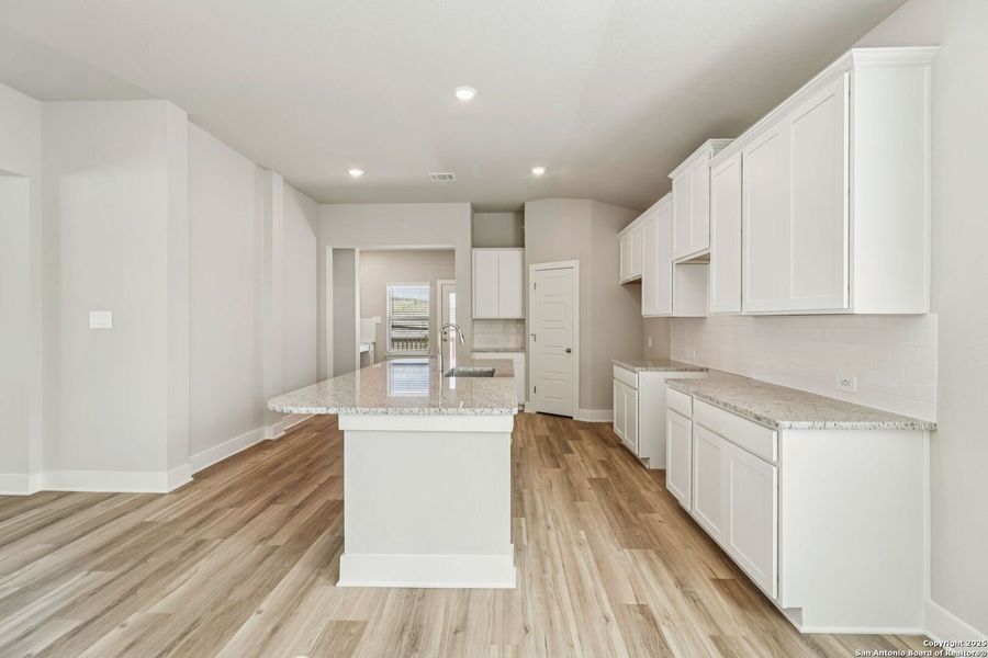 Furnished interior view inside a new home in Remington Ranch, San Antonio (Image 6). Furnished interior view inside a new home in Remington Ranch, San Antonio (Image 6).