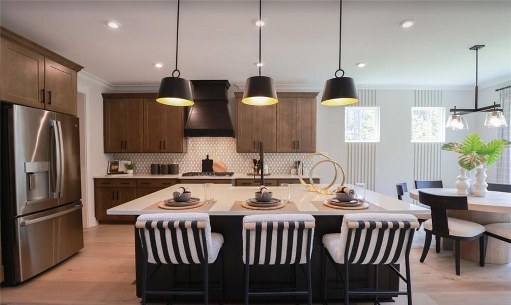 Furnished interior view inside a new home in , Pendergrass (Image 30).