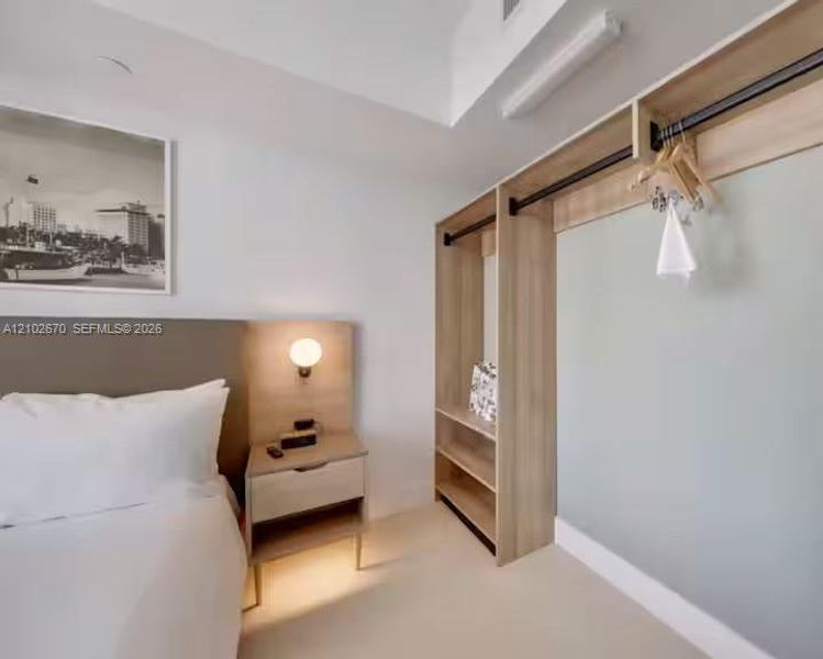Furnished interior view inside a new home in , Miami (Image 29).