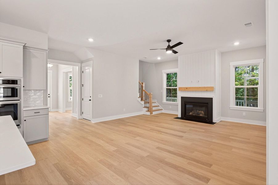 Spacious, unfurnished interior of a new home in Charleston County Homes, Mount Pleasant (Image 11).