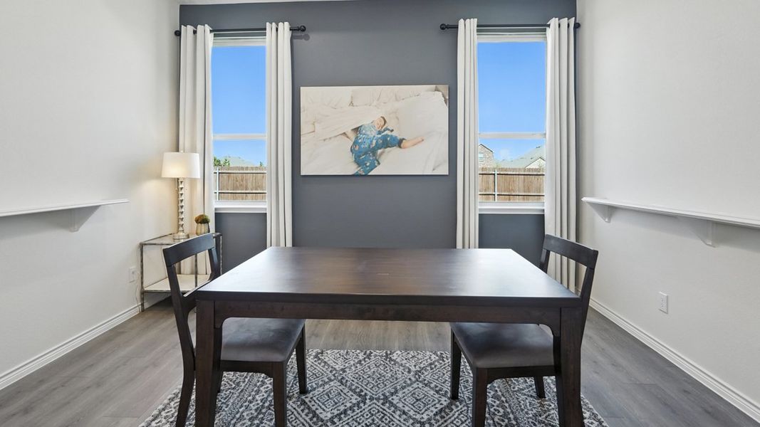 Representative furnished interior of a home built from the Avery by D.R. Horton in Madera, Royse City (Image 12). Representative furnished interior of a home built from the Avery by D.R. Horton in Madera, Royse City (Image 12).