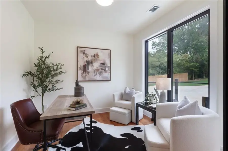 Furnished interior view inside a new home in , Marietta (Image 15).