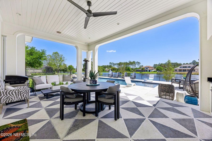 Exterior details and patio area of a home in , Jacksonville (Image 27).