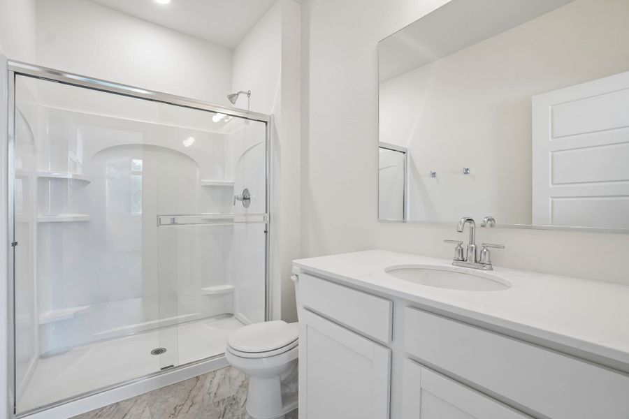 Furnished interior view inside a new home in Liberty Draw, Evans (Image 10).