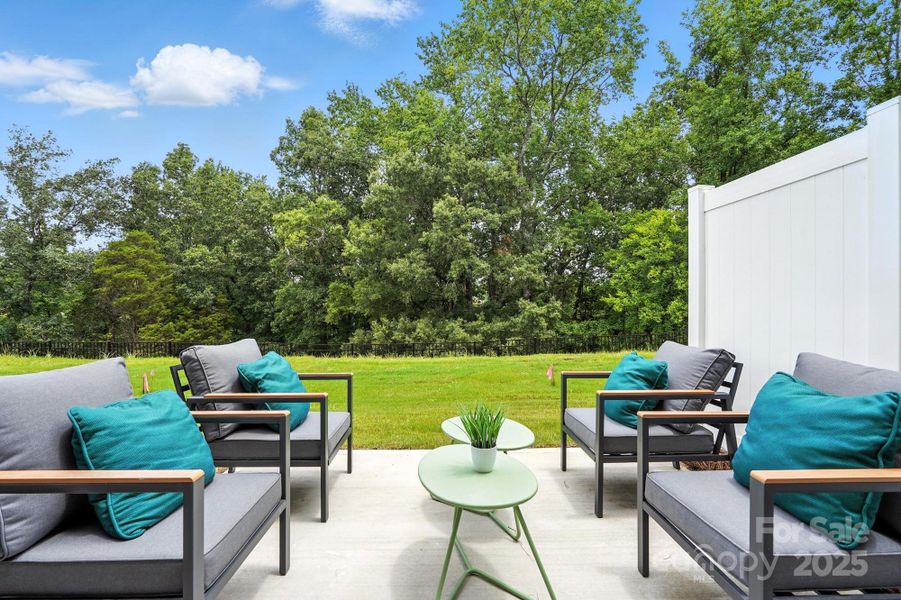 Furnished interior view inside a new home in Bailey Run, Charlotte (Image 13).