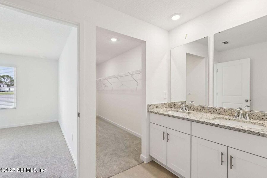 Furnished interior view inside a new home in Azalea Creek, Jacksonville (Image 11).