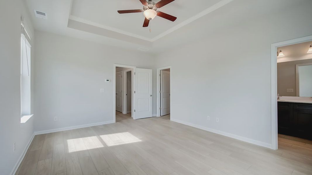 Furnished interior view inside a new home in Daybreak, Newnan (Image 21).