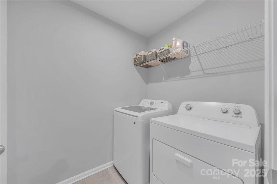 Laundry Room on Second Floor