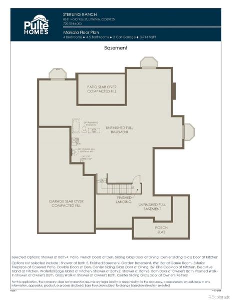 Basement Floorplan