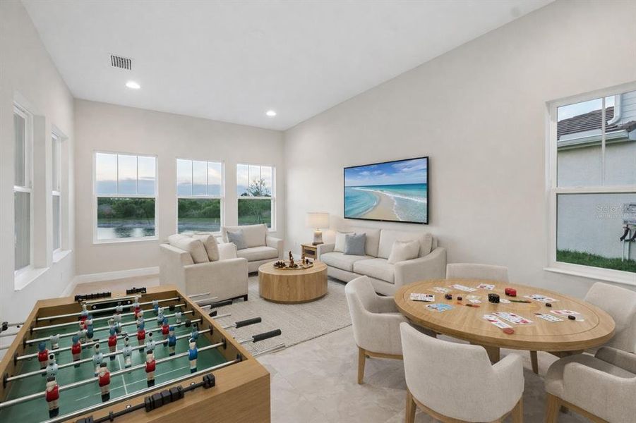 Furnished interior view inside a new home in , Zephyrhills (Image 14).