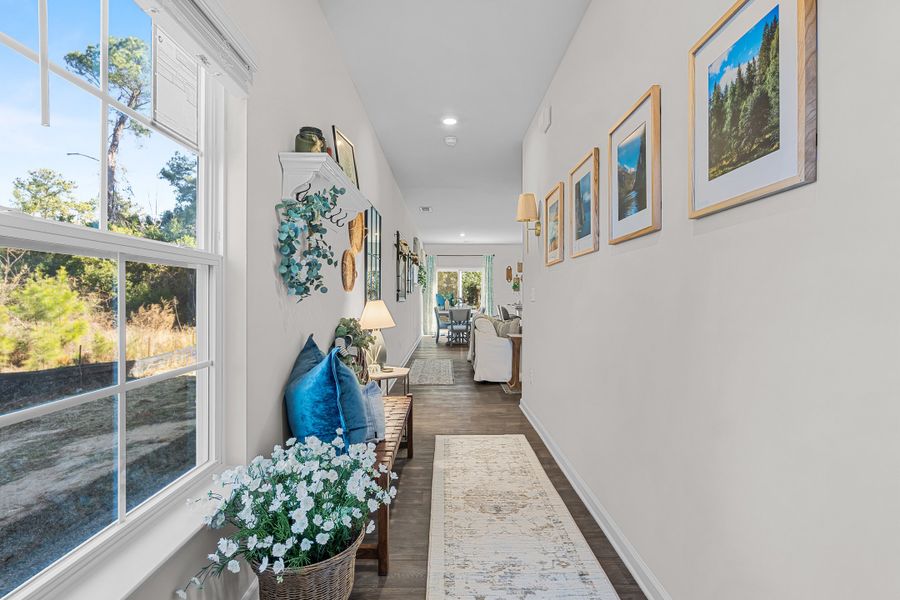 Representative furnished interior of a home built from the Oak by McGuinn Homes in Faith Hill, West Columbia (Image 4).