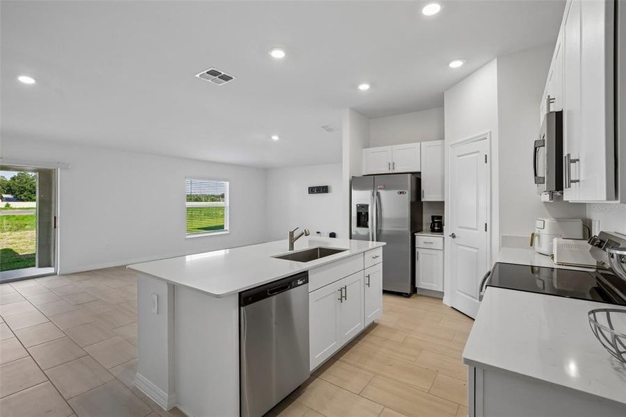 Furnished interior view inside a new home in Balm Grove, Wimauma (Image 6).