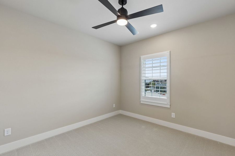 Spacious, unfurnished interior of a new home in Mosaic – 70′ Lots, Prosper (Image 48).