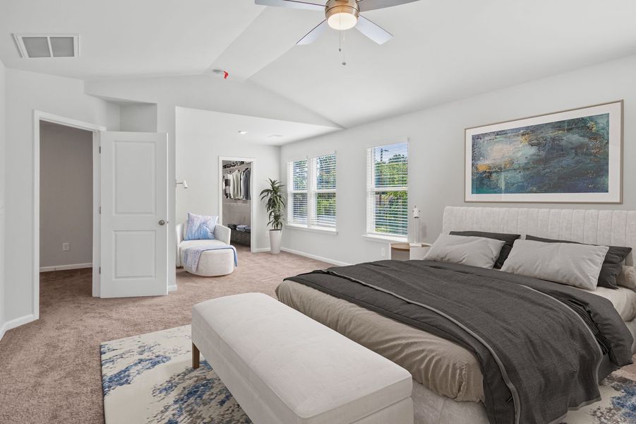 Representative furnished interior of a home built from the The Pinewood by Stanley Martin Homes in Zanes Creek, Inman (Image 6).
