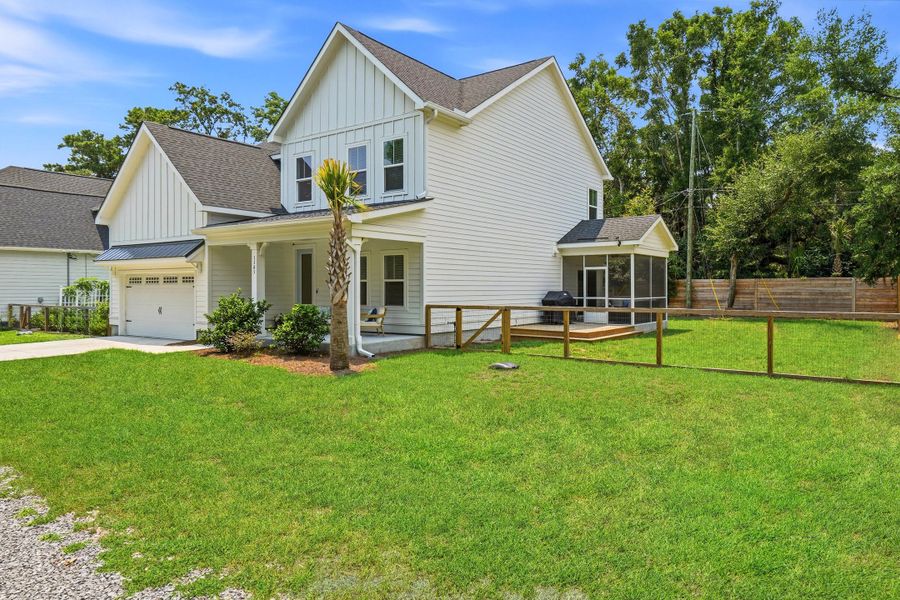 Exterior details and patio area of a home in , Mount Pleasant (Image 25).