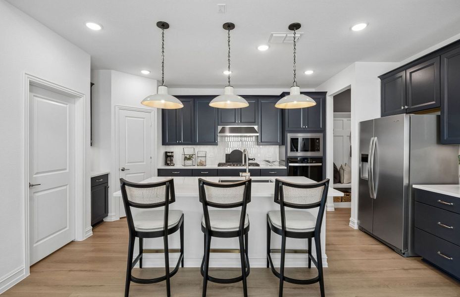Representative furnished interior of a home built from the Rainier by Pulte Homes in Wilson Creek Meadows, Celina (Image 20).