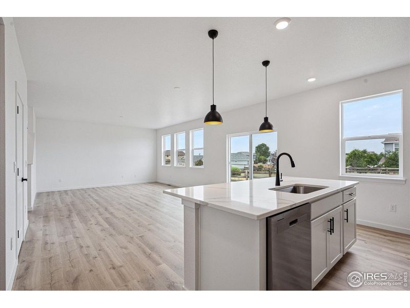 Furnished interior view inside a new home in Hansen Farm, Fort Collins (Image 7).