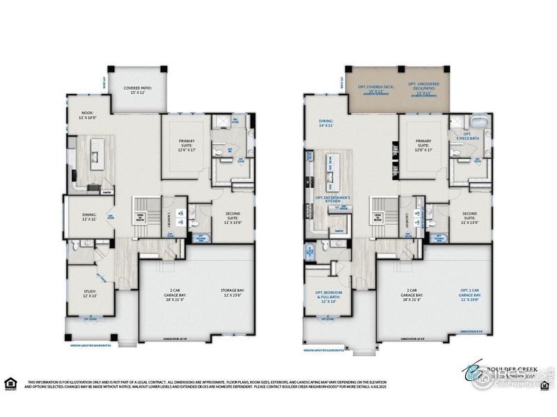 2D floor plan layout of this home in , Broomfield, CO (Image 6).