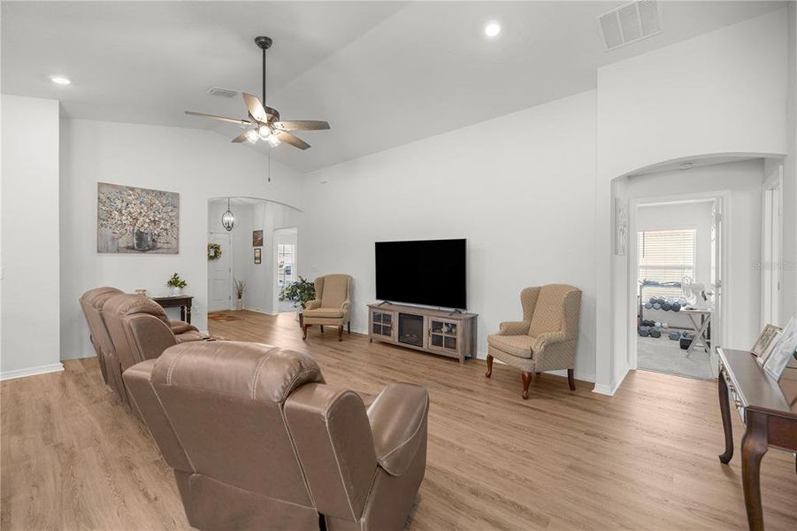 Furnished interior view inside a new home in Summercrest, Ocala (Image 27).