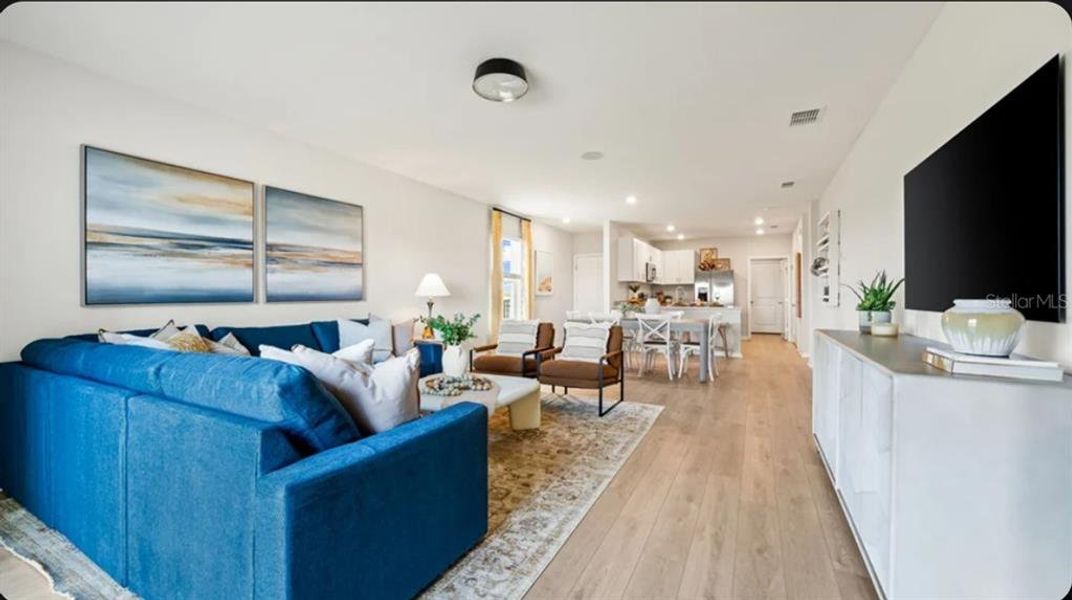 Furnished interior view inside a new home in Solena, North Fort Myers (Image 7).